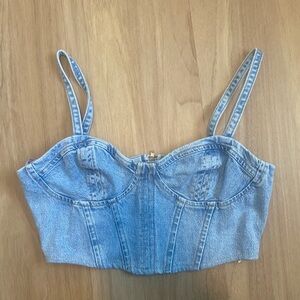 Denim Blue Women's Top